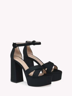 Sandals-Gianvito Rossi SHERIDAN BLACK