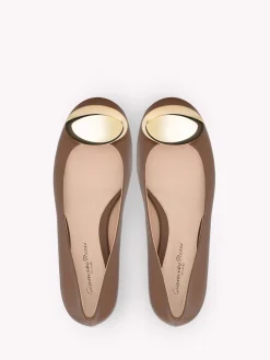 Flats-Gianvito Rossi SPHERA PUMP 05 BROWN