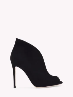 Booties-Gianvito Rossi VAMP BLACK SUEDE