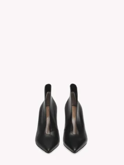 Booties-Gianvito Rossi VANIA BLACK LEATHER