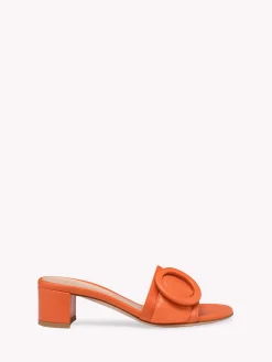 Mules-Gianvito Rossi VENEZIA MULE ORANGE