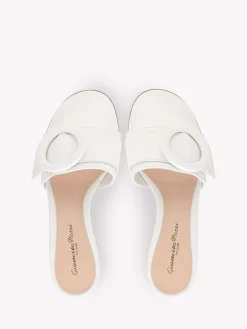 Mules-Gianvito Rossi VENEZIA MULE WHITE