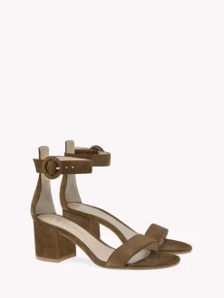 Sandals-Gianvito Rossi VERSILIA 60 BROWN