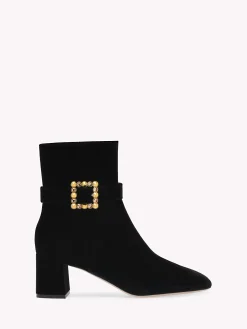 Booties-Gianvito Rossi WONDY BOOTIE 55 BLACK