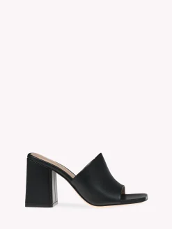 Mules-Gianvito Rossi WYNN BLACK LEATHER