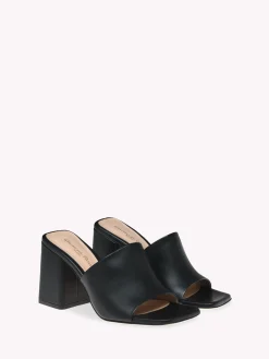 Mules-Gianvito Rossi WYNN BLACK LEATHER